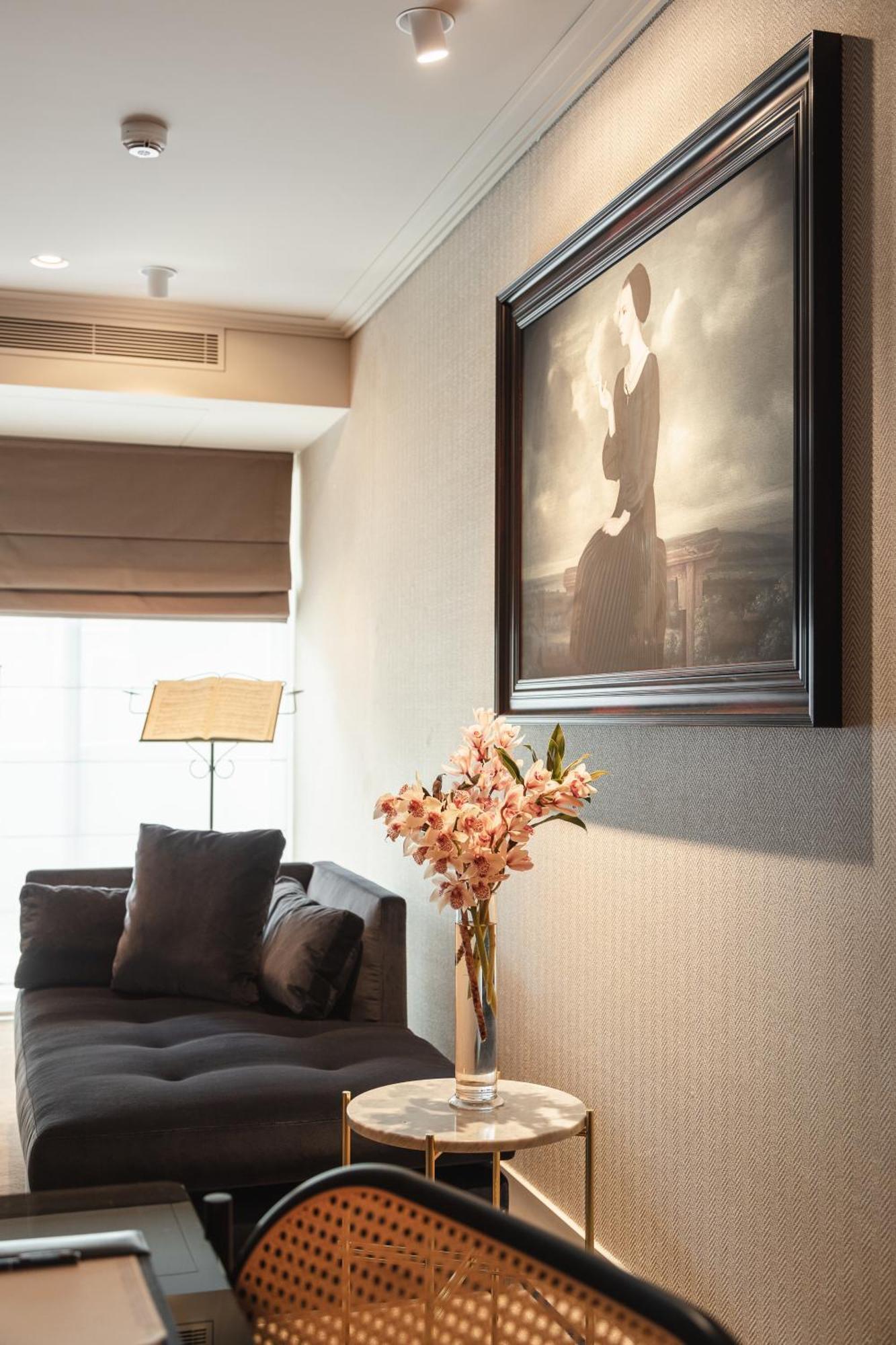 Hotel 717 Amsterdam Exteriér fotografie A room at the hotel